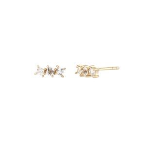 Mejuri Topaz Bar Studs